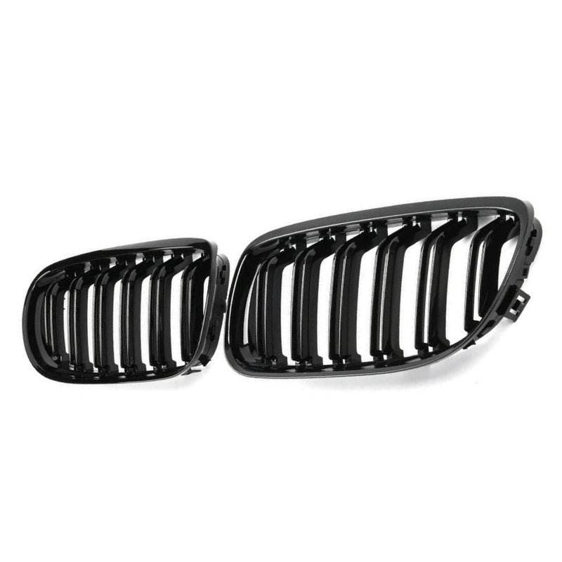 Grille Calandre Noir BMW Serie 3 E90 / E91 - vue de face - Becquet Voiture