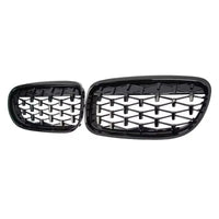 Grille Calandre Noir BMW Serie 3 E90 / E91 - vue de profil - Becquet Voiture