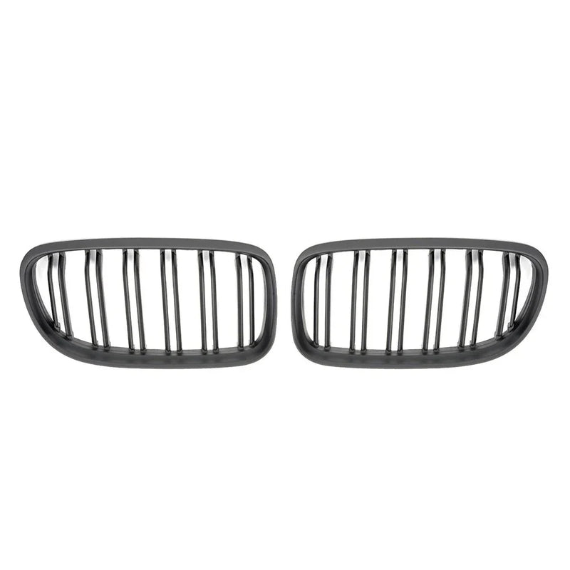 Grille Calandre Noir BMW Serie 3 E90 / E91 - vue de trois-quarts - Becquet Voiture