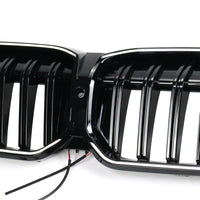Grille Calandre Noir Brillant BMW Série 3 G20 G28 2023-2024 - installé sur véhicule - Becquet Voiture