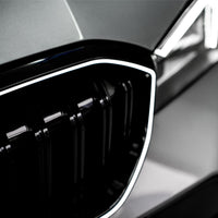 Grille Calandre Noir Brillant BMW Série 3 G20 G28 2023-2024 - vue de profil 2 - Becquet Voiture
