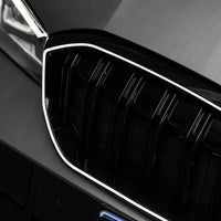 Grille Calandre Noir Brillant BMW Série 3 G20 G28 2023-2024 - vue de trois-quarts 2 - Becquet Voiture