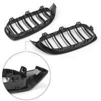 Grille Calandre Noir Brillant BMW Série 4 F32 F33 F36 F82 Double Lamelle - vue arrière - Becquet Voiture