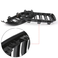 Grille Calandre Noir Brillant BMW Série 4 F32 F33 F36 F82 Double Lamelle - vue de trois-quarts - Becquet Voiture