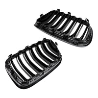 Grille Calandre Pare-chocs Avant BMW X3 F25 2011-2014 Noir Brillant - en situation - Becquet Voiture