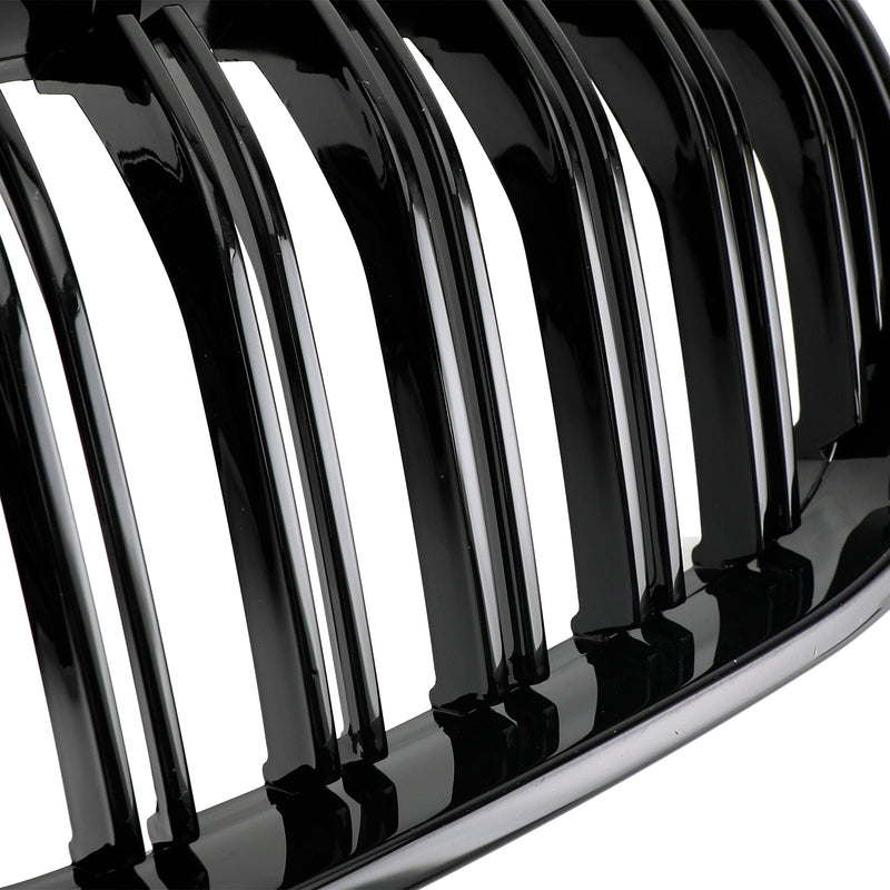 Grille Calandre Pare-chocs Avant BMW X3 F25 2011-2014 Noir Brillant - vue de face 2 - Becquet Voiture