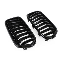 Grille Calandre Pare-Chocs Avant Noir Brillant BMW X2 F39 2018-2021 - en situation - Becquet Voiture