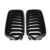 Grille Calandre Pare-Chocs Avant Noir Brillant BMW X2 F39 2018-2021 - installé sur véhicule - Becquet Voiture
