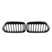 Grille Calandre Pare-Chocs Avant Noir Brillant BMW X2 F39 2018-2021 - vue de dessus - Becquet Voiture