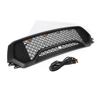 TRX Hood Grille Dodge Ram 1500 2019-2022 Honeycomb - fitting detail 2 - Becquet Voiture