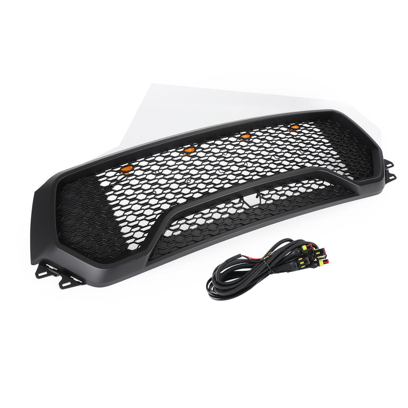 TRX Hood Grille Dodge Ram 1500 2019-2022 Honeycomb - fitting detail 2 - Becquet Voiture