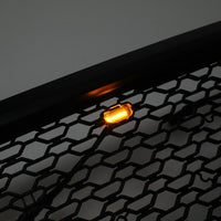 TRX Hood Grille Dodge Ram 1500 2019-2022 Honeycomb - three-quarter view 2 - Becquet Voiture
