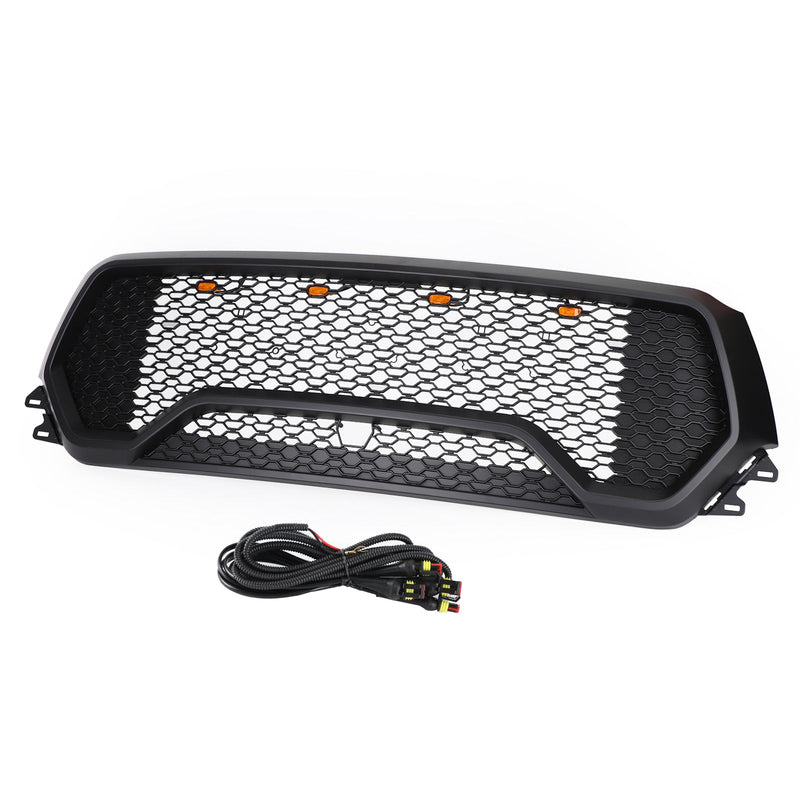 TRX Hood Grille Dodge Ram 1500 2019-2022 Honeycomb - close-up view 2 - Becquet Voiture