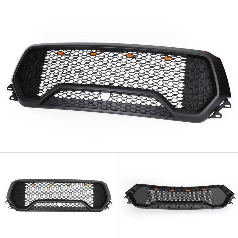 TRX Hood Grille Dodge Ram 1500 2019-2022 Honeycomb - close-up view - Becquet Voiture