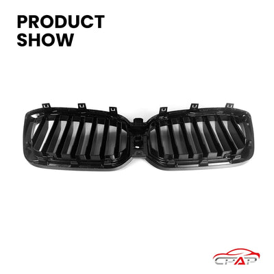 Grille d'Admission d'Air BMW X3 G01 X4 G02 LCI Carbone - vue de trois-quarts - Becquet Voiture