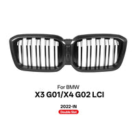 Grille d'Admission d'Air BMW X3 G01 X4 G02 LCI Carbone - vue rapprochée - Becquet Voiture