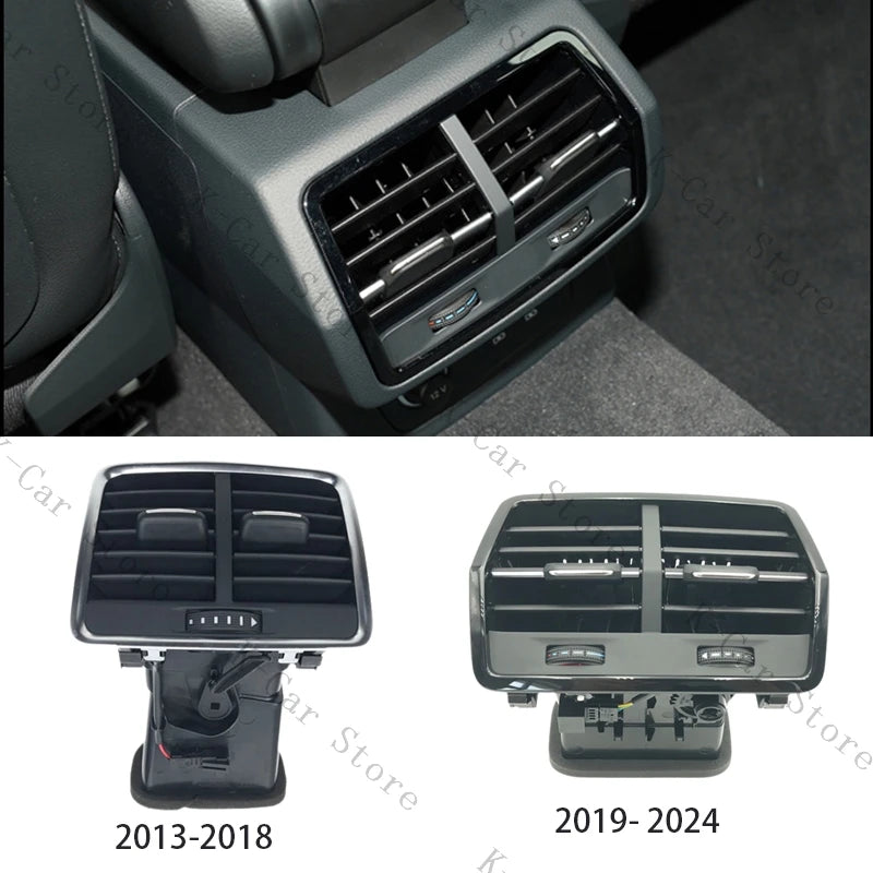 Grille d'Aération Arrière Intérieure Audi Q3 2013-2024 - vue de face - Becquet Voiture