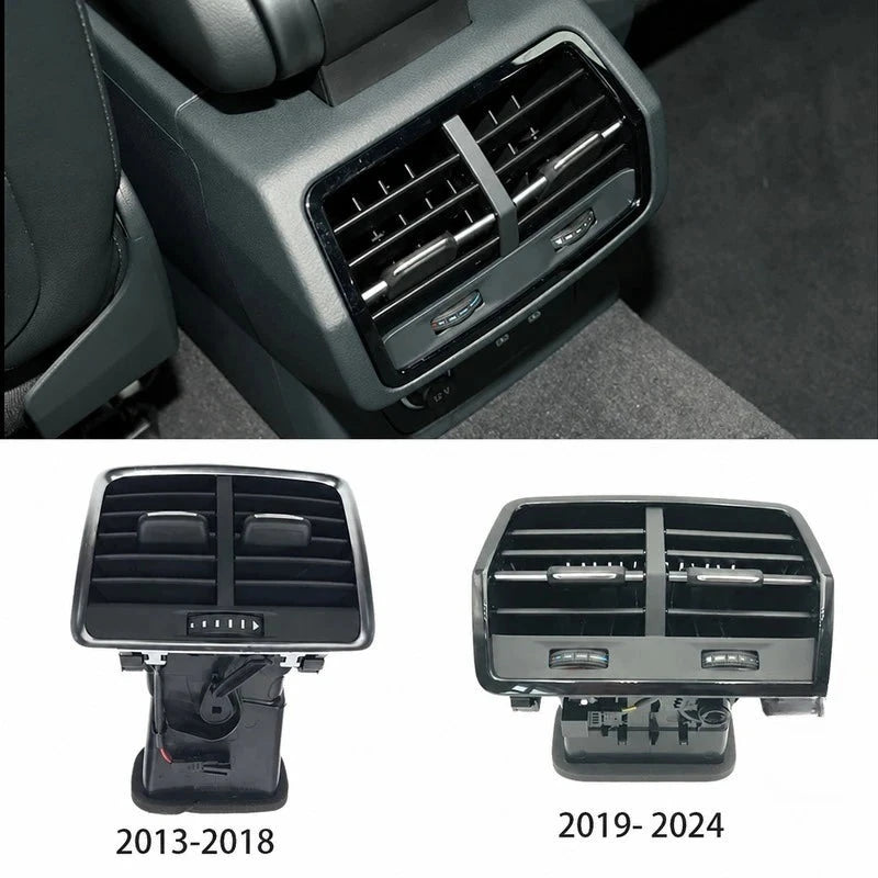 Grille d'Aération Arrière Intérieure Audi Q3 2013-2024 - vue de face - Becquet Voiture