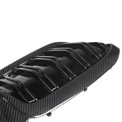 Grille de Calandre Avant Carbone BMW i3 G28 2023 - installé sur véhicule - Becquet Voiture