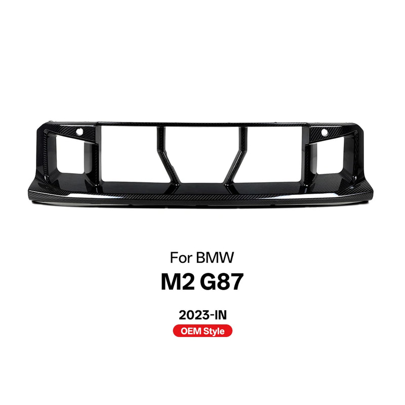 Grille de Calandre Avant Carbone BMW M2 G87 2023 - détail du montage - Becquet Voiture