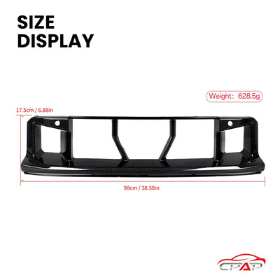 Grille de Calandre Avant Carbone BMW M2 G87 2023 - packshot studio - Becquet Voiture