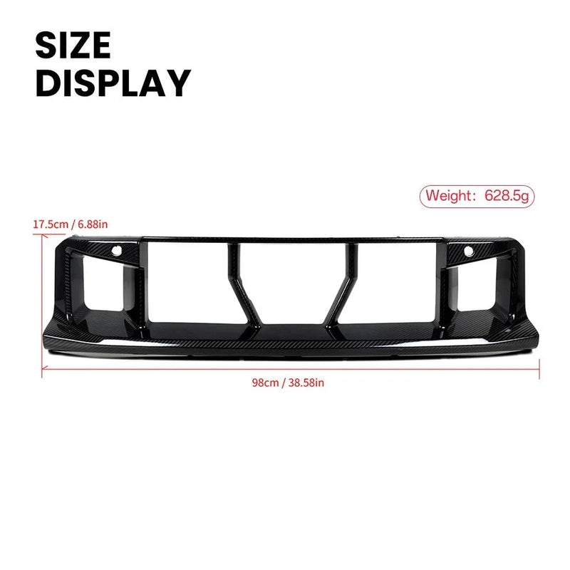 Grille de Calandre Avant Carbone BMW M2 G87 2023 - packshot studio - Becquet Voiture