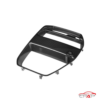 Grille de Calandre Avant Carbone BMW M3 M4 G80 G82 2021 - installé sur véhicule - Becquet Voiture