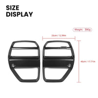 Grille de Calandre Avant Carbone BMW M3 M4 G80 G82 2021 - packshot studio - Becquet Voiture