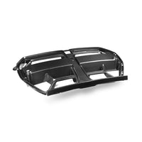 Grille de Calandre Avant Carbone BMW M3 M4 G80 Style CSL - installé sur véhicule - Becquet Voiture