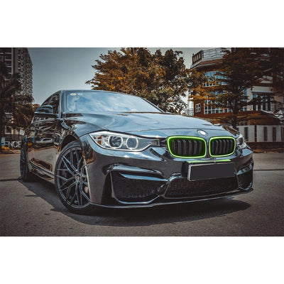 Grille de Calandre BMW Série 3 F30 2013-2018 RGB - installé sur véhicule - Becquet Voiture