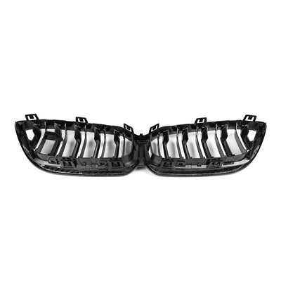 Grille de Calandre Carbone BMW M2 F87 LCI - installé sur véhicule - Becquet Voiture