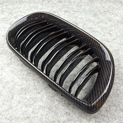 Grille de Calandre Carbone BMW Série 3 5 X3 X5 - vue arrière - Becquet Voiture