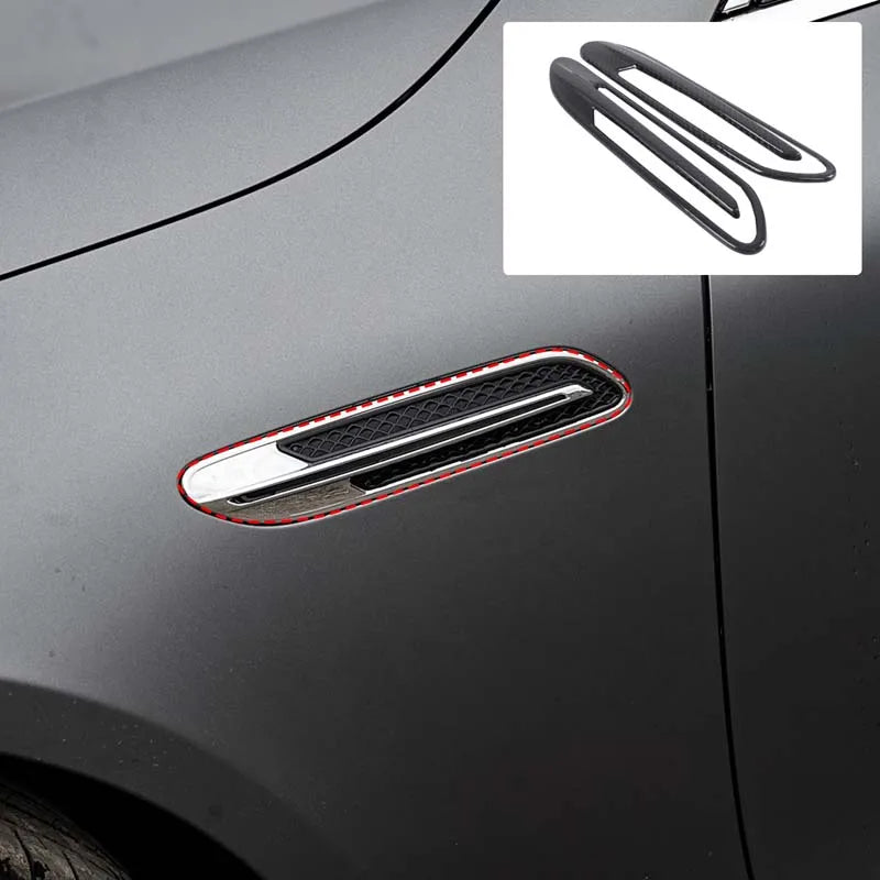 Grille de Calandre Latérale Mercedes AMG GT - vue de face - Becquet Voiture