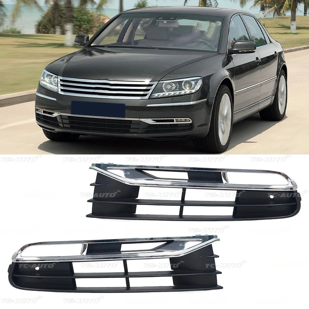 Grille de Pare-Chocs Avant Volkswagen Phaeton 2011-2013 - vue de face - Becquet Voiture