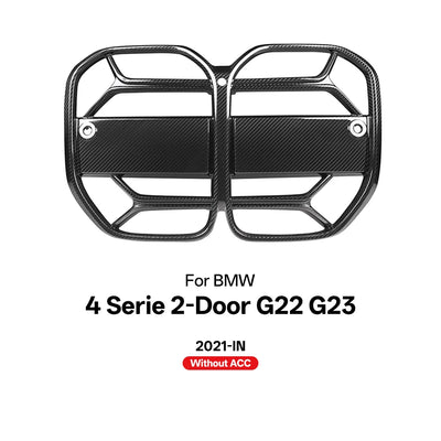 Grille de Pare-Chocs Carbone BMW Série 4 G22 G23 CSL 2021+ - détail du montage - Becquet Voiture