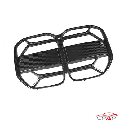 Grille de Pare-Chocs Carbone BMW Série 4 G22 G23 CSL 2021+ - vue de profil - Becquet Voiture