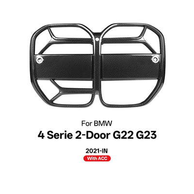 Grille de Pare-Chocs Carbone BMW Série 4 G22 G23 CSL 2021+ - vue rapprochée - Becquet Voiture