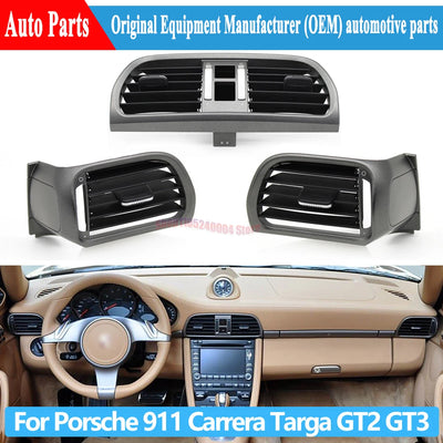 Grille de Ventilation Porsche 911 997 2004-2011 - vue de face - Becquet Voiture