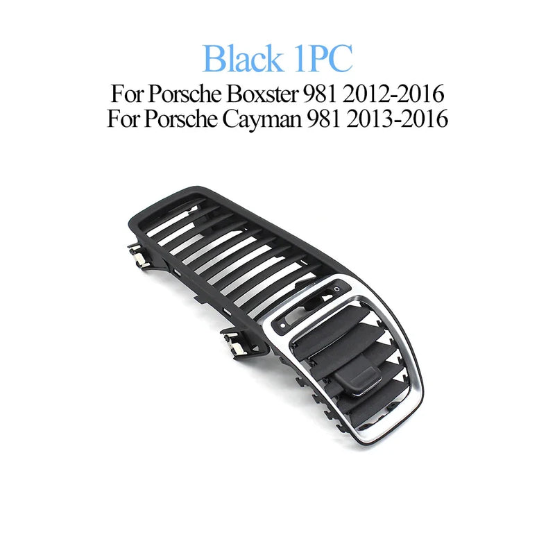 Grille de Ventilation Porsche Boxster Cayman 981 - en situation - Becquet Voiture