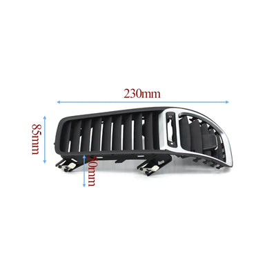 Grille de Ventilation Porsche Boxster Cayman 981 - vue arrière - Becquet Voiture