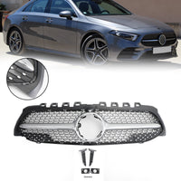 Grille Diamant Mercedes Classe A W177 2019-2021 - packshot studio - Becquet Voiture