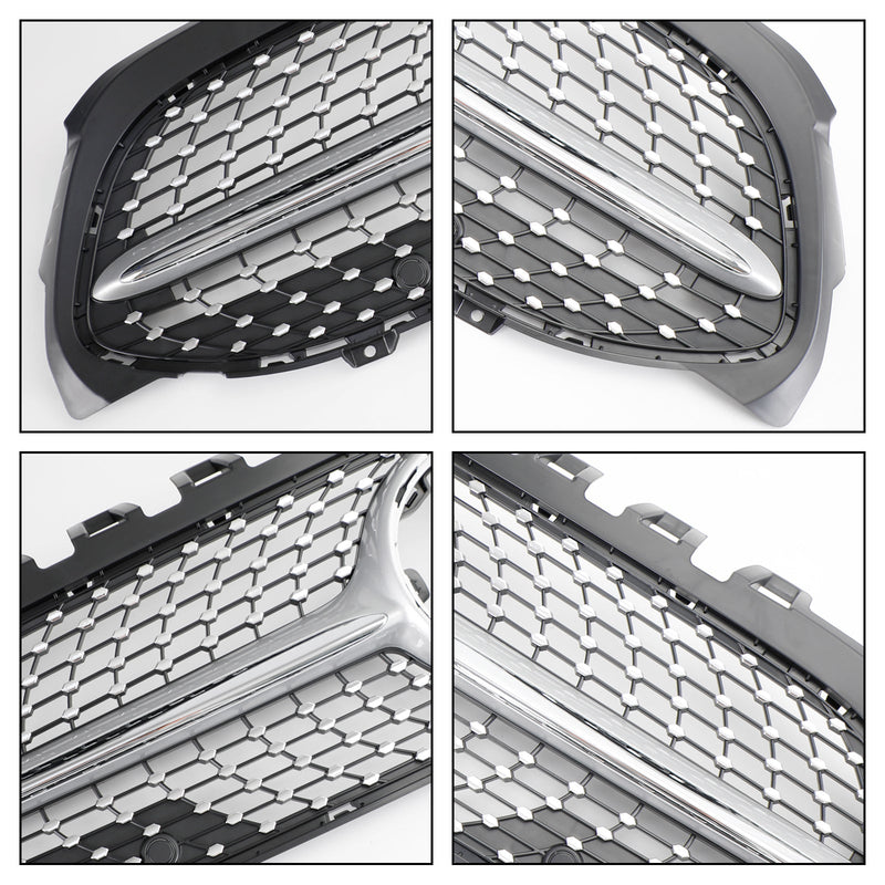 Grille Diamant Mercedes Classe A W177 2019-2021 - vue de face 2 - Becquet Voiture