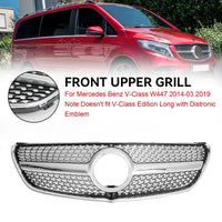 Diamond Grille Mercedes V-Class W447 - fitting detail - Becquet Voiture