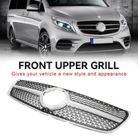 Diamond Grille Mercedes V-Class W447 - studio packshot - Becquet Voiture