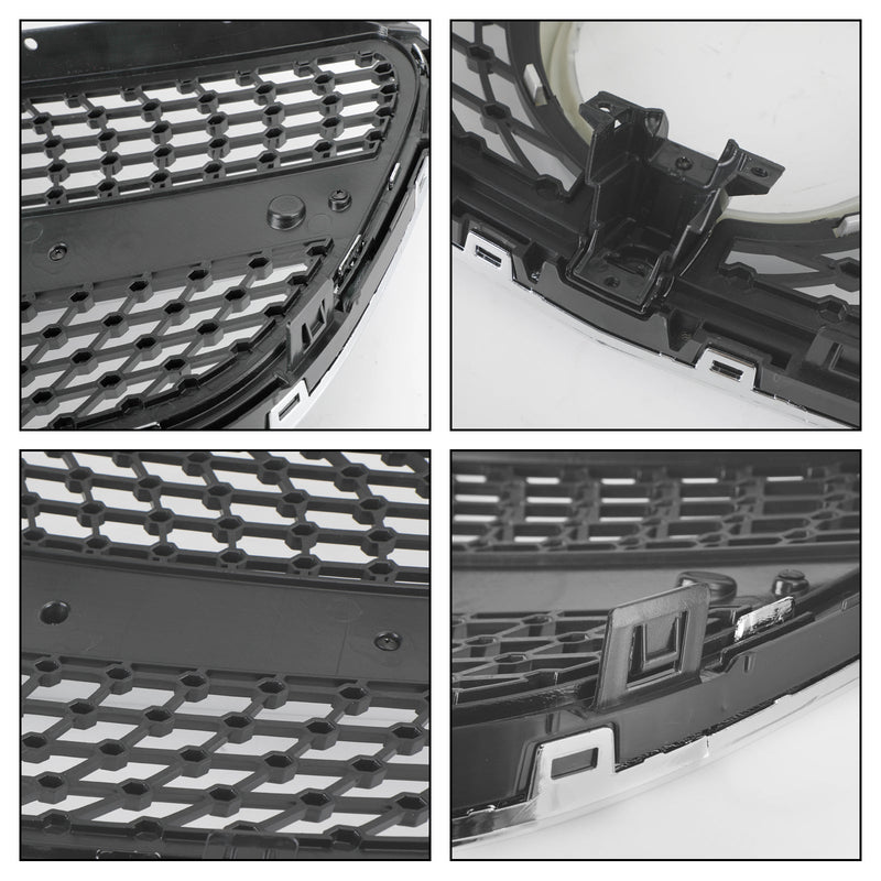 Diamond Grille Mercedes V-Class W447 - side view 2 - Becquet Voiture