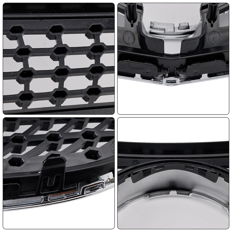 Diamantfräsmuster Mercedes E-Klasse W207 Coupé 2014–2017 - Montagedetail - Becquet Voiture