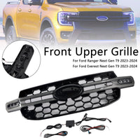 Grille Ford Everest Next Gen T9 2023-2024 LED Blanche - vue rapprochée - Becquet Voiture