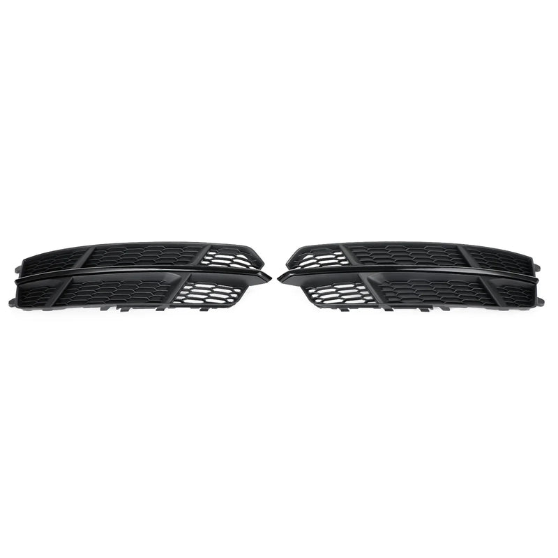 Grille Inférieure Pare-Chocs Avant Noir Mat Audi A6 C7 S-Line - vue de dessus - Becquet Voiture
