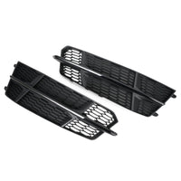 Grille Inférieure Pare-Chocs Avant Noir Mat Audi A6 C7 S-Line - vue de face - Becquet Voiture