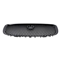 Grille Jaguar XJ 2010-2015 Noir Brillant Pare-Chocs - vue de dessus - Becquet Voiture